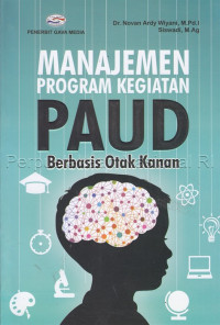 Image of Manajemen Program Kegiatan PAUD Berbasis Otak Kanan