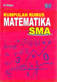 Kumpulan Rumus Matematika SMA