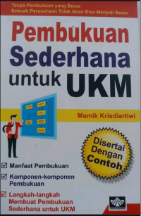 Pembukuan Sederhana Untuk UKM