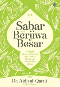 Sabar dan Berjiwa Besar